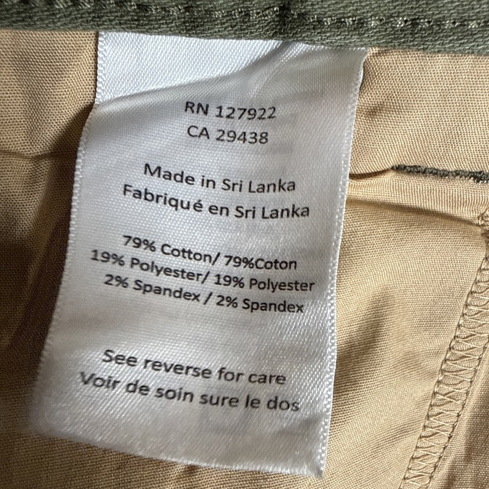 Mountain Khakis Mitchell Pants Mens 38x34 Green Stretch 5 Pocket - Picture 8 of 9